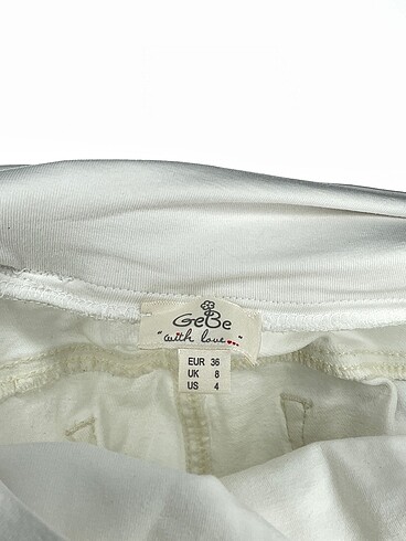 36 Beden beyaz Renk PreLoved Hamile Pantolon %70 İndirimli.