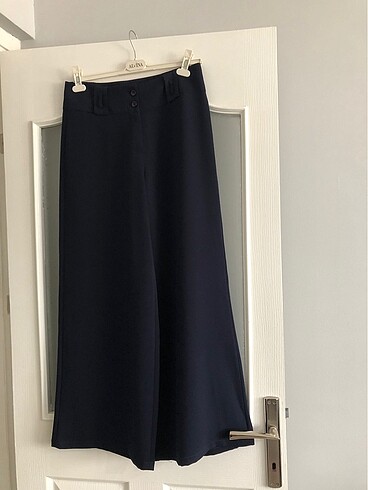 Bol paça krep pantolon