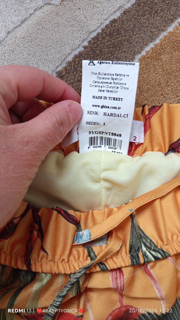 ghisa marka orjinal kullanilmadi fakat etiketi yok - Görsel 2