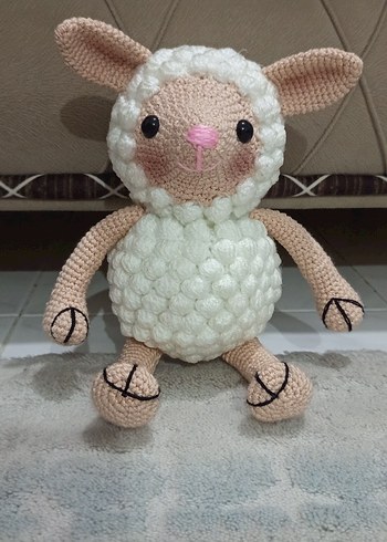 amigurumi kuzucuk - Görsel 7