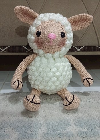 amigurumi kuzucuk - Görsel 5