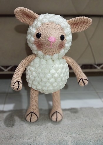 amigurumi kuzucuk - Görsel 4
