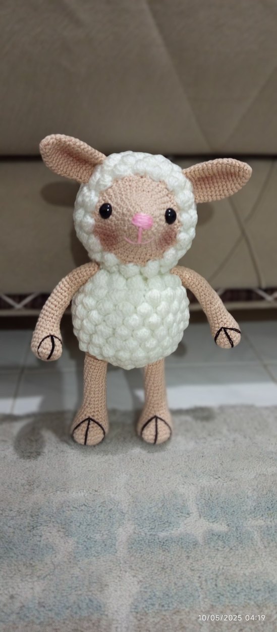 amigurumi kuzucuk - Görsel 3