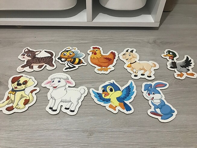  Beden Baby Puzzle Çiftlik Hayvanları