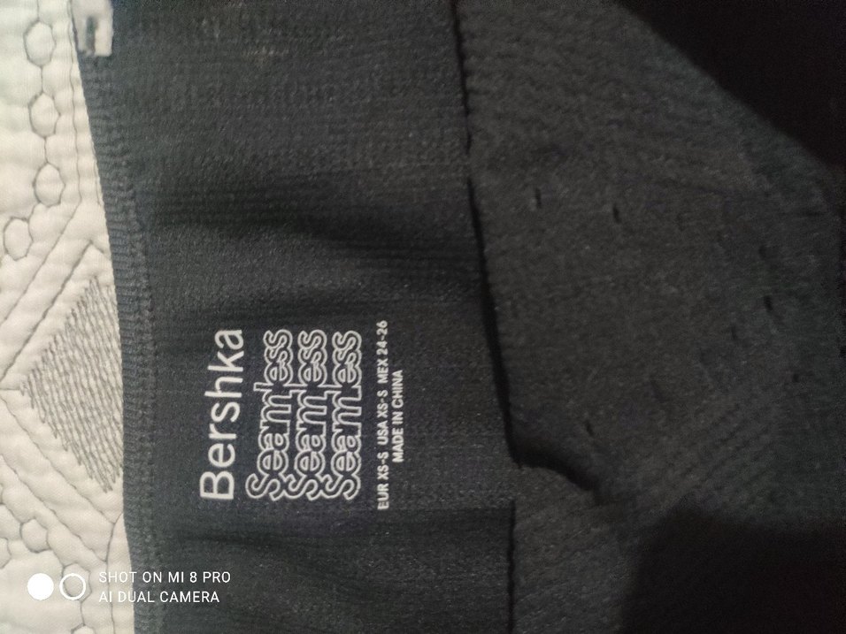 Bershka Gri straplez crop - Görsel 5