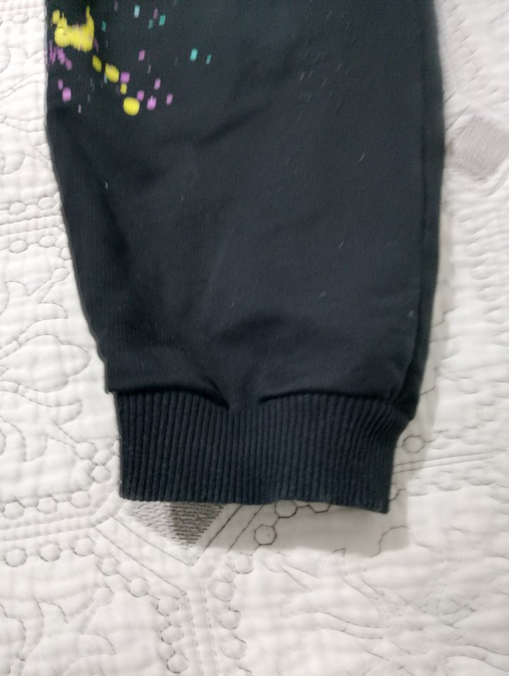 Renkli Desen kız çocuk Spor Eşofman Altı - Görsel 4