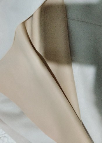 Bej Süet Kadın Mini Etek - Görsel 6