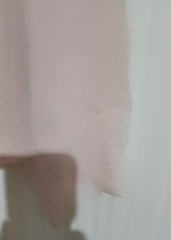 Mango orjinal Bej Düğmeli Uzun Kollu Kadın Gömlek - Görsel 3