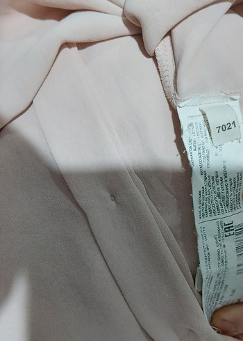 Mango orjinal Bej Düğmeli Uzun Kollu Kadın Gömlek - Görsel 7