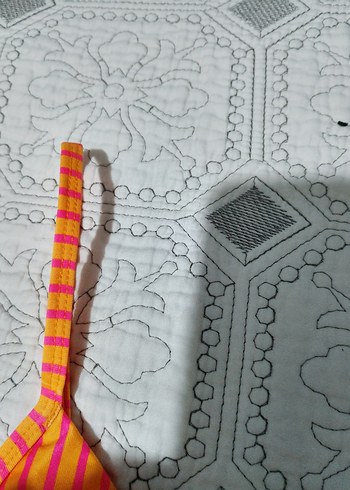 Penti Turuncu Çizgili Kız Mayo - Görsel 10