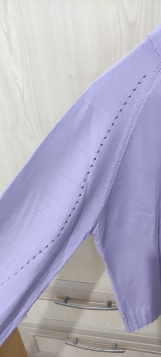 Lila Kadın Triko Kazak - Görsel 3