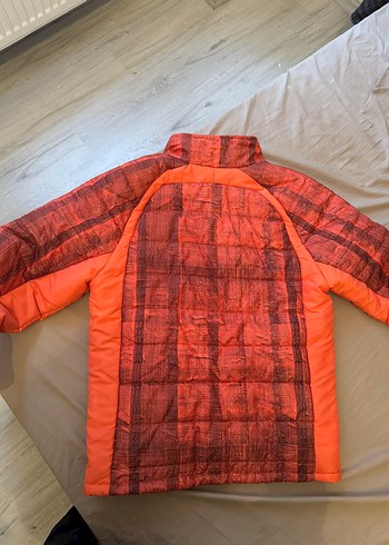 m Beden Turuncu Fermuarlı Spor Ceket