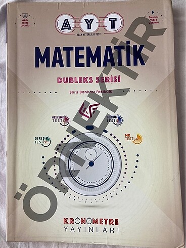 Ayt matematik kronometre