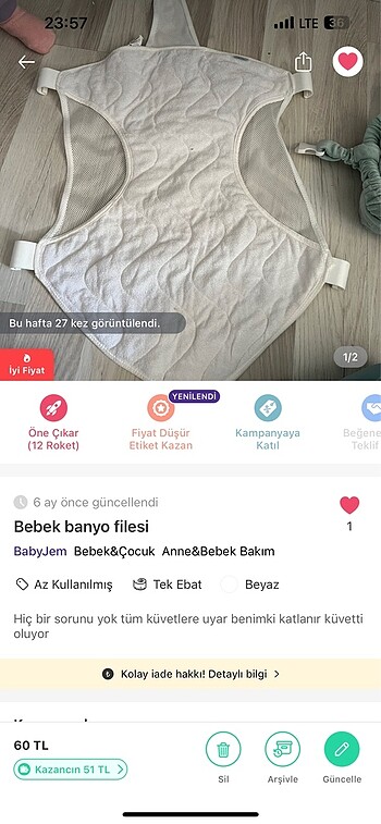 Bebek yıkama filesi