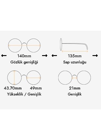 Beden kahverengi Renk Vogue Marka Güneş Gözlüğü