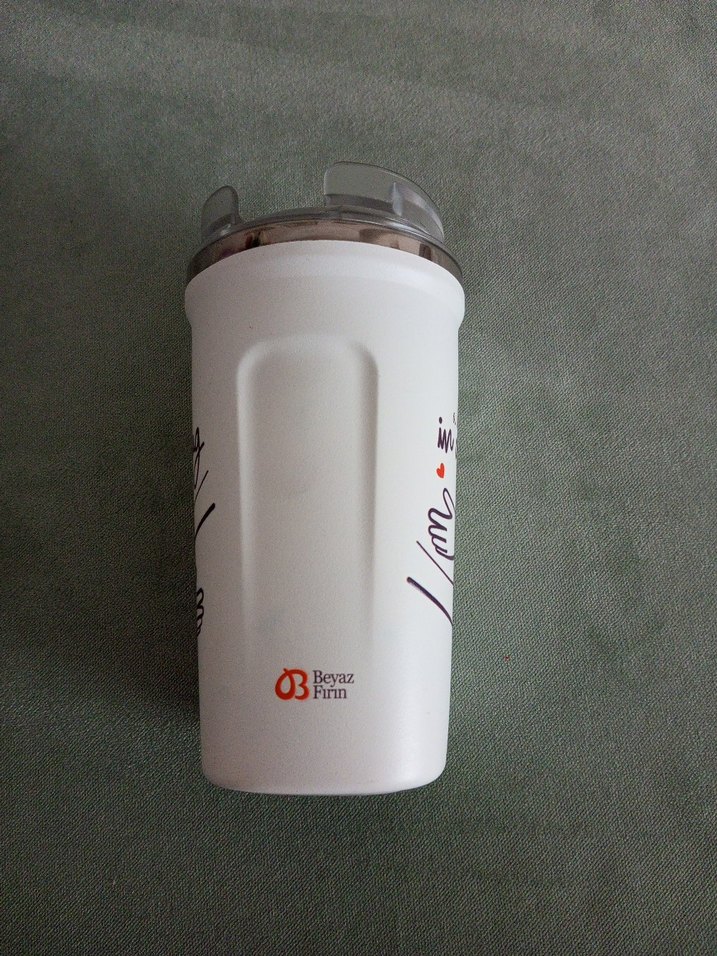 Beyaz Bebek Biberonu, Gri Kapaklı - Görsel 2