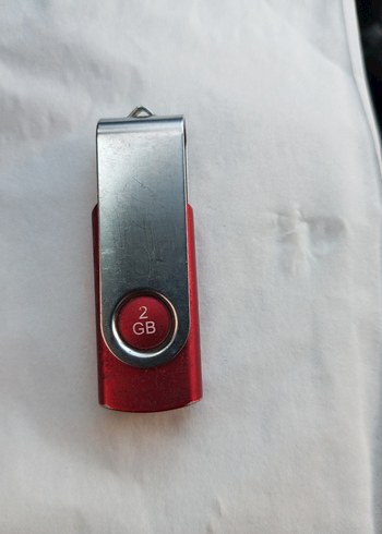 2 GB Kırmızı USB Flash Bellek 1 GB mavi - Görsel 2