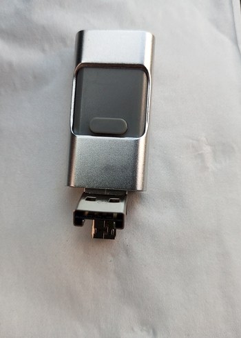 Gri Metal USB Flash Bellek - Görsel 3