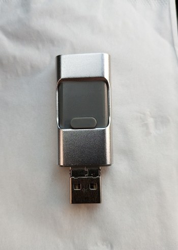 Gri Metal USB Flash Bellek - Görsel 4