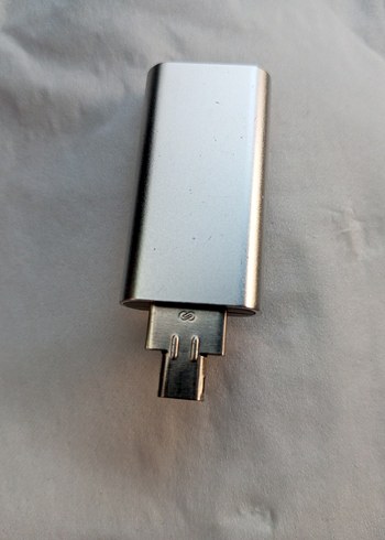 Gri Metal USB Flash Bellek - Görsel 2