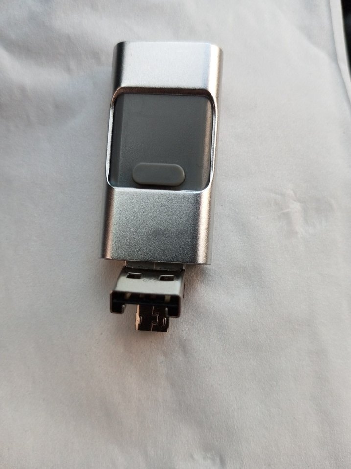 Gri Metal USB Flash Bellek - Görsel 3