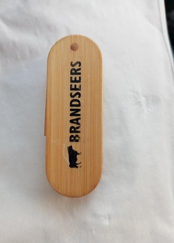 Ahşap USB Bellek - BRANDSERS 4gb - Görsel 2