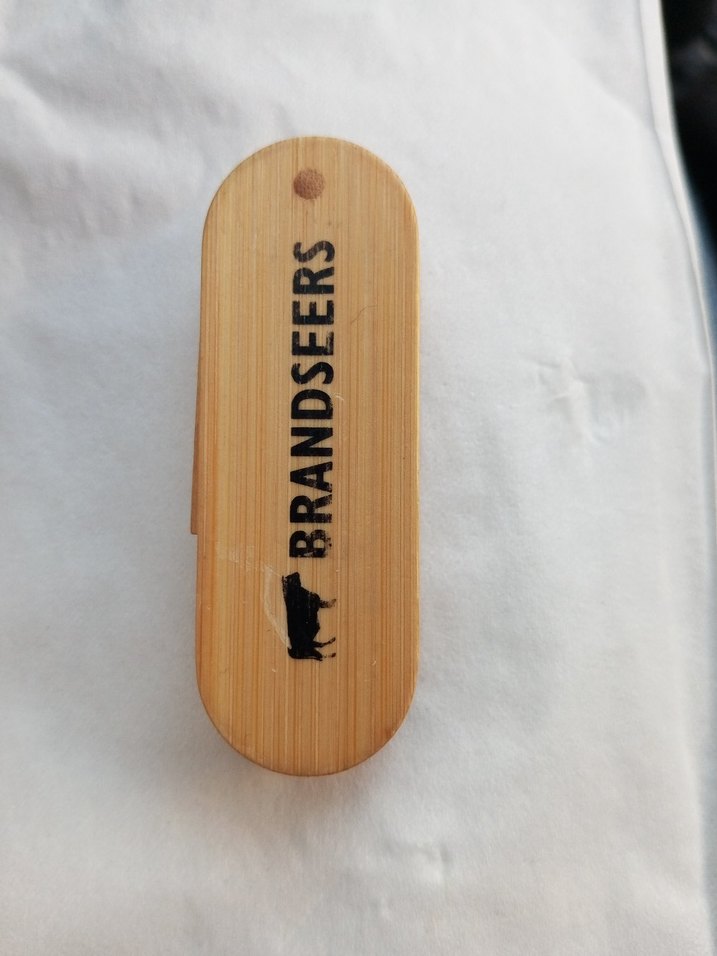 Ahşap USB Bellek - BRANDSERS 4gb - Görsel 2