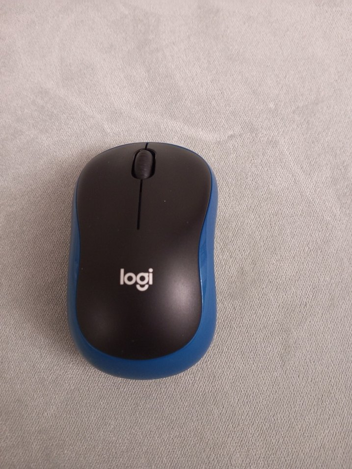 Koyu Mavi Logitech Kablosuz Mouse - Görsel 2