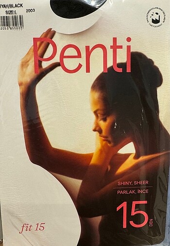 15 den parlak penti Külotluçorap