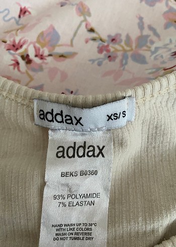 Bej Kısa Kollu Crop Top - Görsel 3