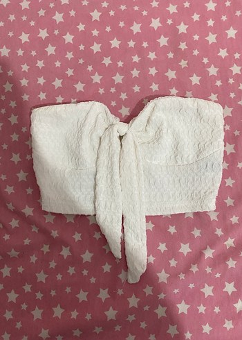 Dantel Detaylı Beyaz Keten Kadın Wrap - Görsel 2