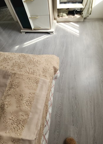 İşlemeli Saten Bej Nevresim Seti - Görsel 8