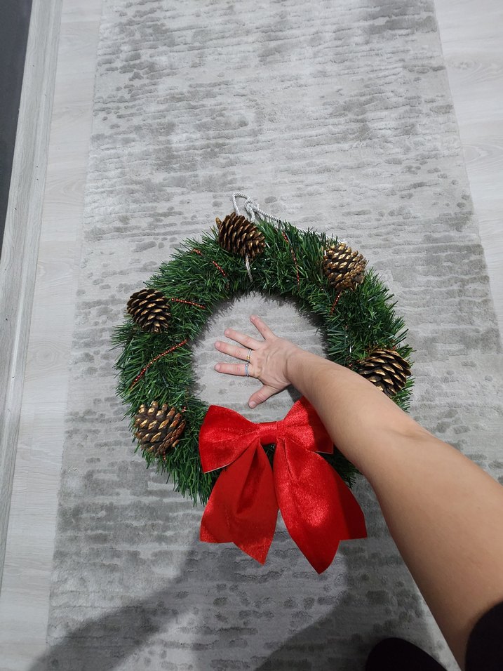 Yılbaşı Kapı Çelenk - Görsel 5