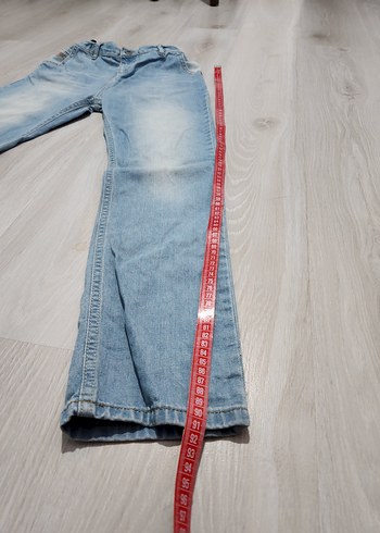 Mavi Pastel Loose Fit Denim Pantolon - Görsel 8