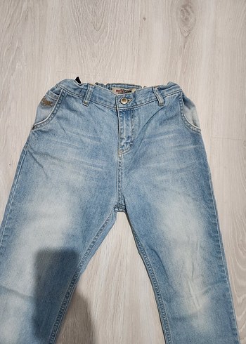 Mavi Pastel Loose Fit Denim Pantolon - Görsel 2