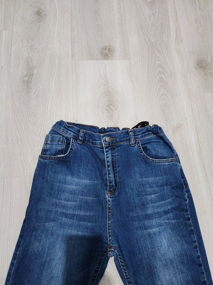 Erkek Çocuk Mavi Denim Pantolon - Görsel 2