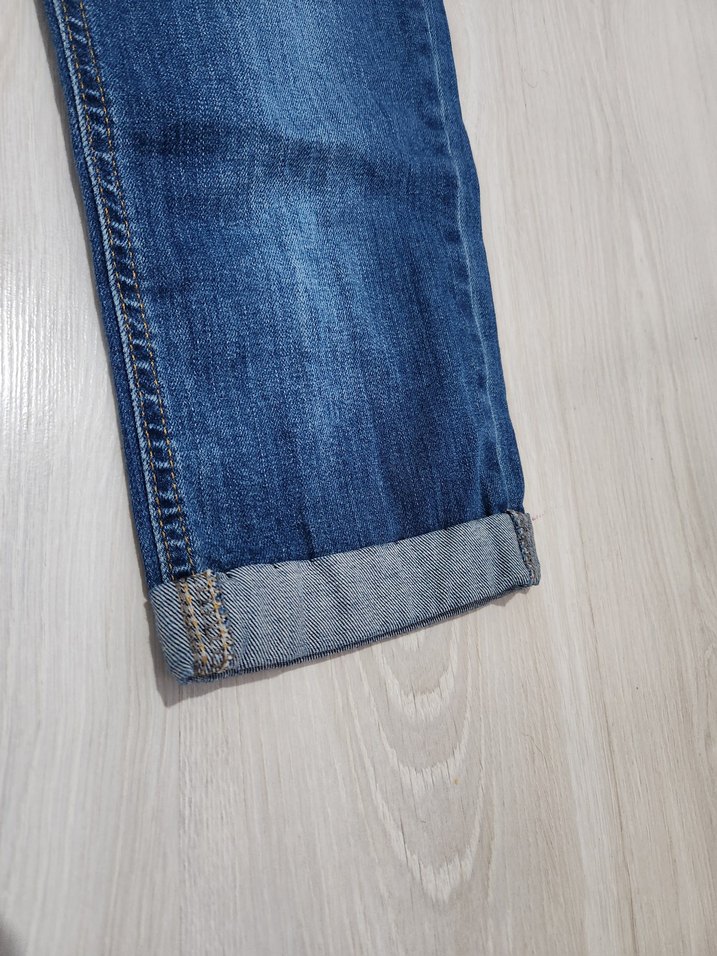 Erkek Çocuk Mavi Denim Pantolon - Görsel 4