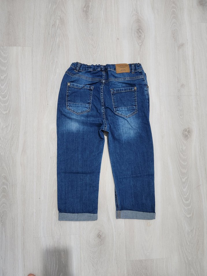 Erkek Çocuk Mavi Denim Pantolon - Görsel 5