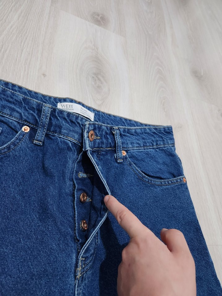 Mavi Regular Fit Kadın Denim Pantolon - Görsel 4