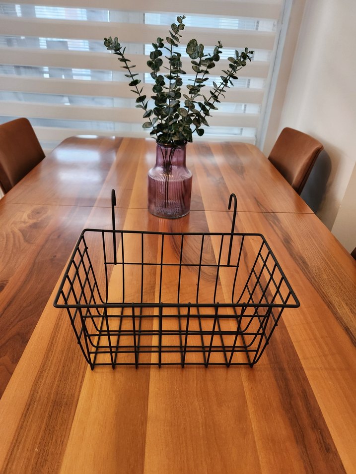 Siyah Metal Tel Sepet - Görsel 2