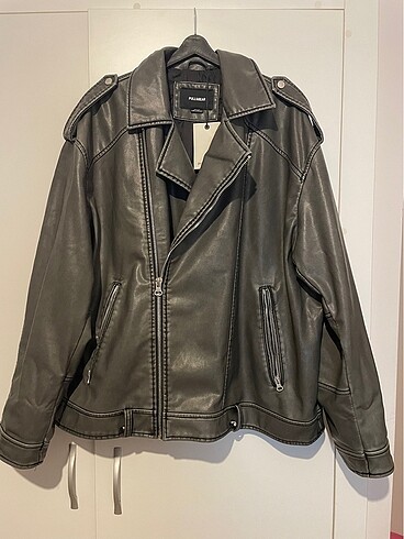 Orjinal pull&bear deri ceket