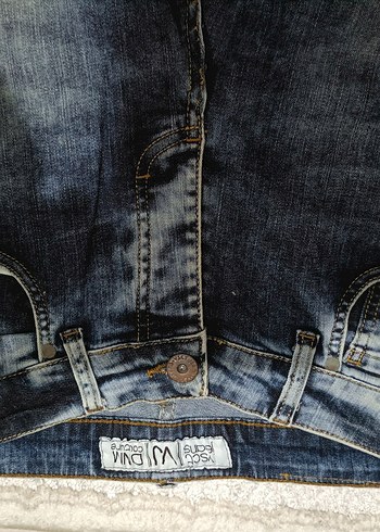 m Beden Erkek Gri Denim Kot Pantolon