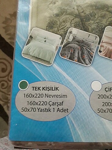 Beden Tek kişilik nevresim takımı