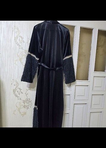 universal Beden siyah Renk Abaya