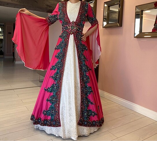 36 Beden Alya Kaftan/Bindallı