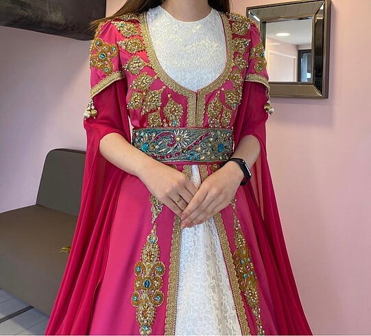 40 Beden Alya Kaftan/Bındallı