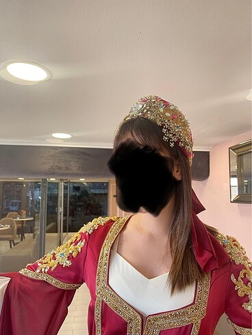 38 Beden kırmızı Renk ALYA KAFTAN/BİNDALLI