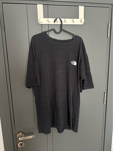 the north face baskılı oversize tişört