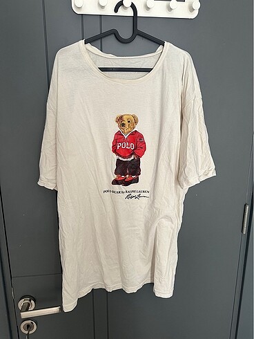ralph lauren baskılı oversize tişört