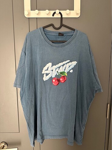 pull&bear kiraz oversize tişört